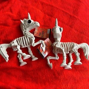 Set of 2~ Unicorn 🦄 Skeletons